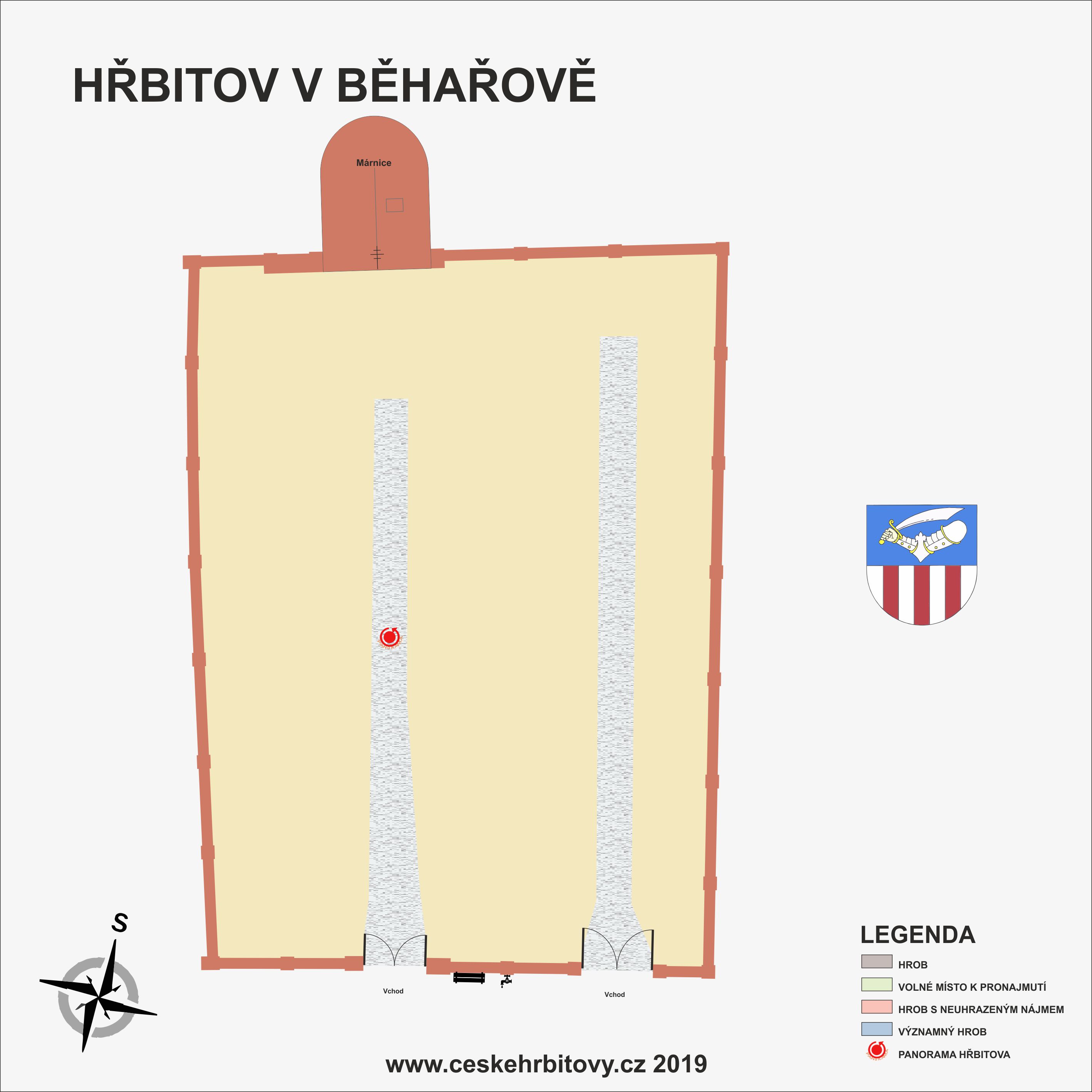 Mapa hĹ™bitova Obecní