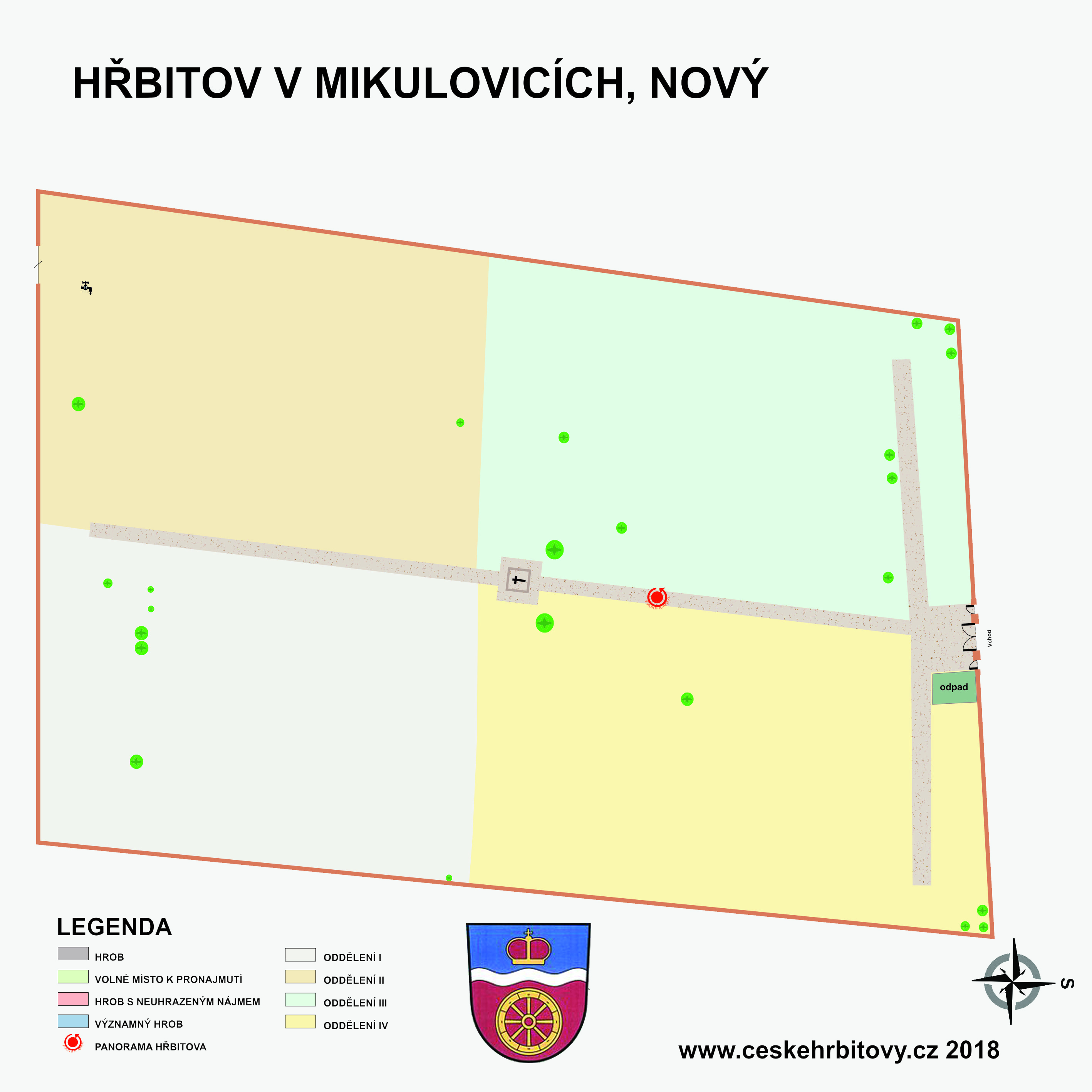 Mapa hĹ™bitova Nový