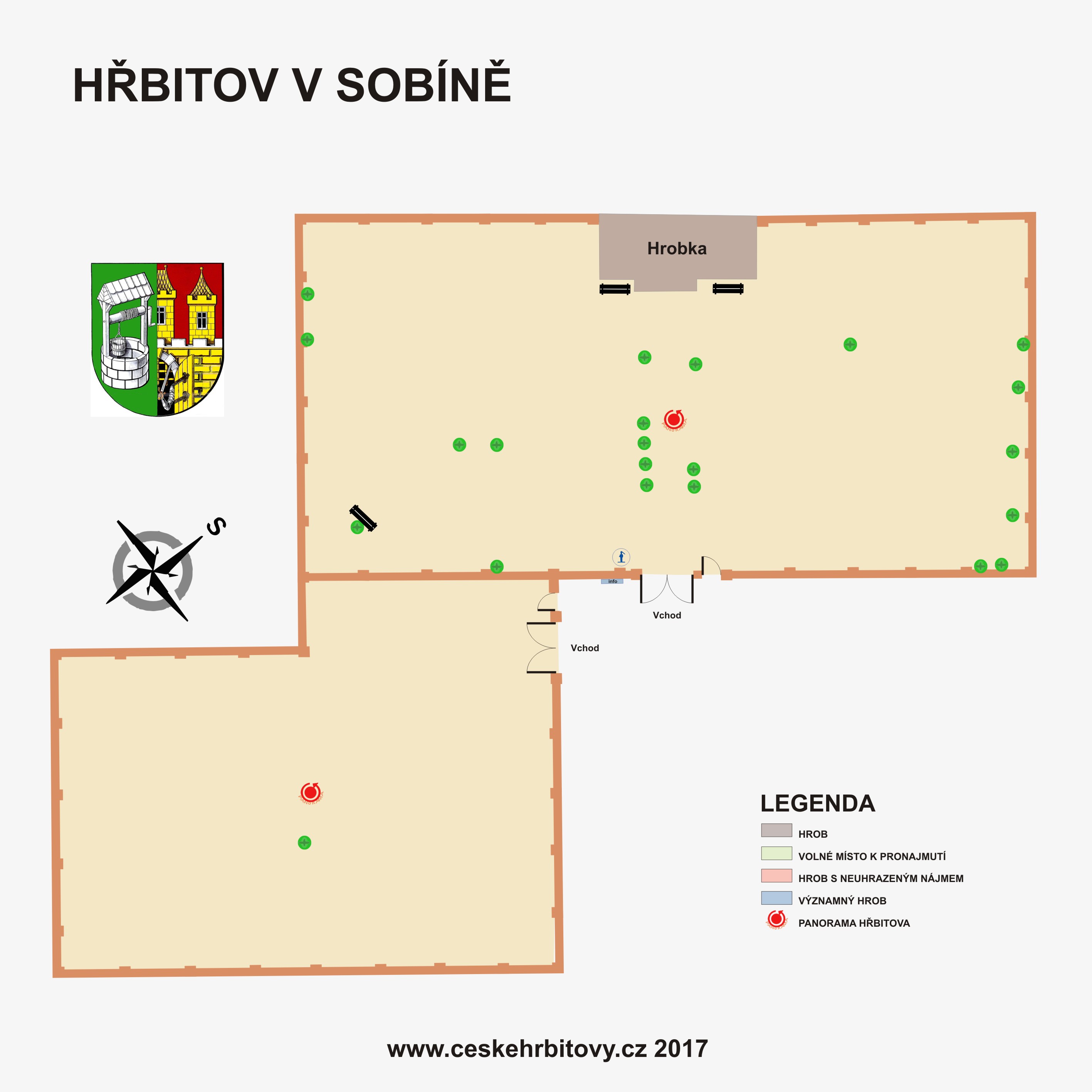 Mapa hĹ™bitova Zličín - Sobín