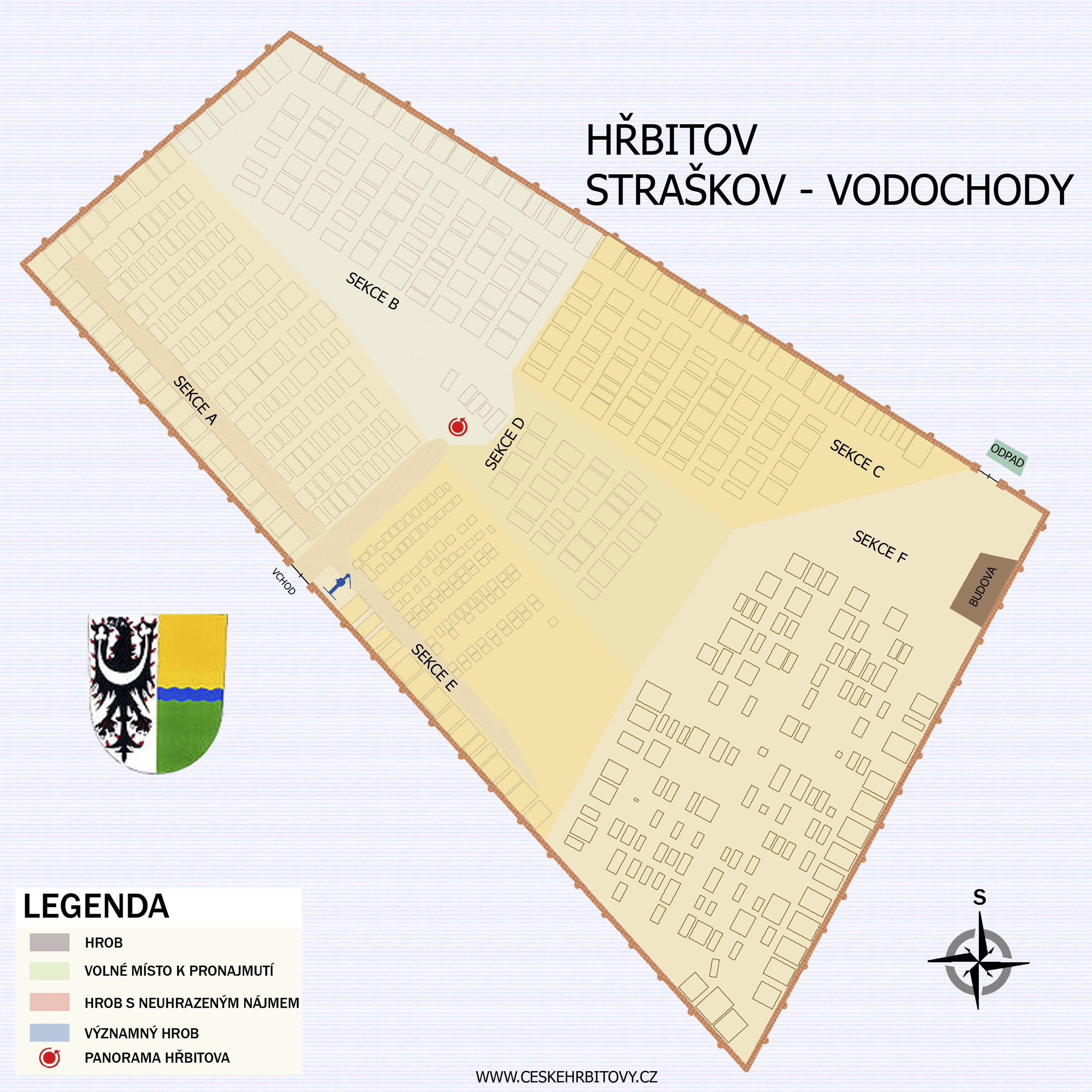 Mapa hĹ™bitova OBECNÍ